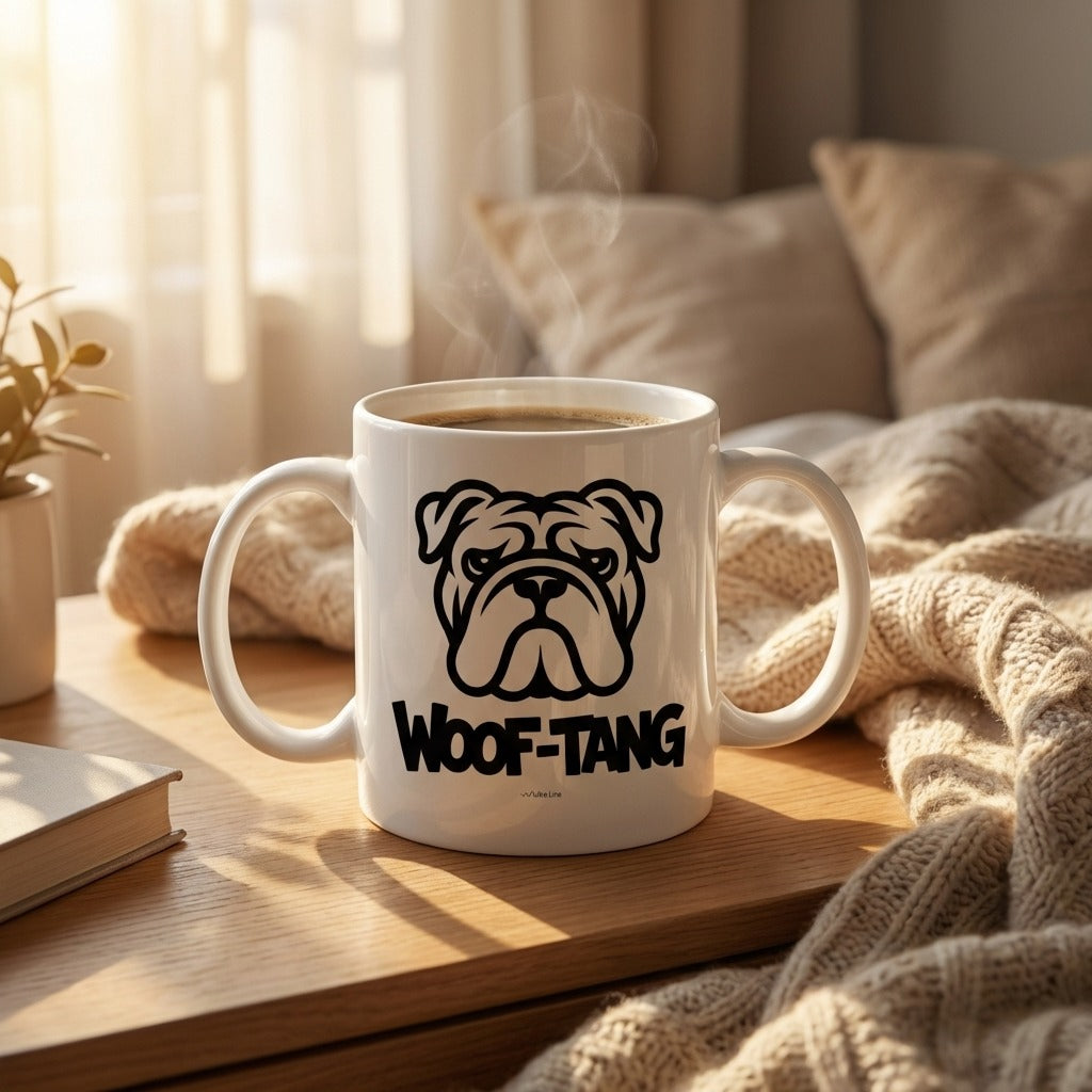 Kubek Woof-Tang Buldog śmieszny prezent dla psiarzy