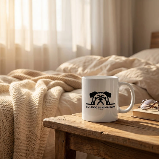 Kubek Buldog Minimalizm prezent dla miłośnika psiaków