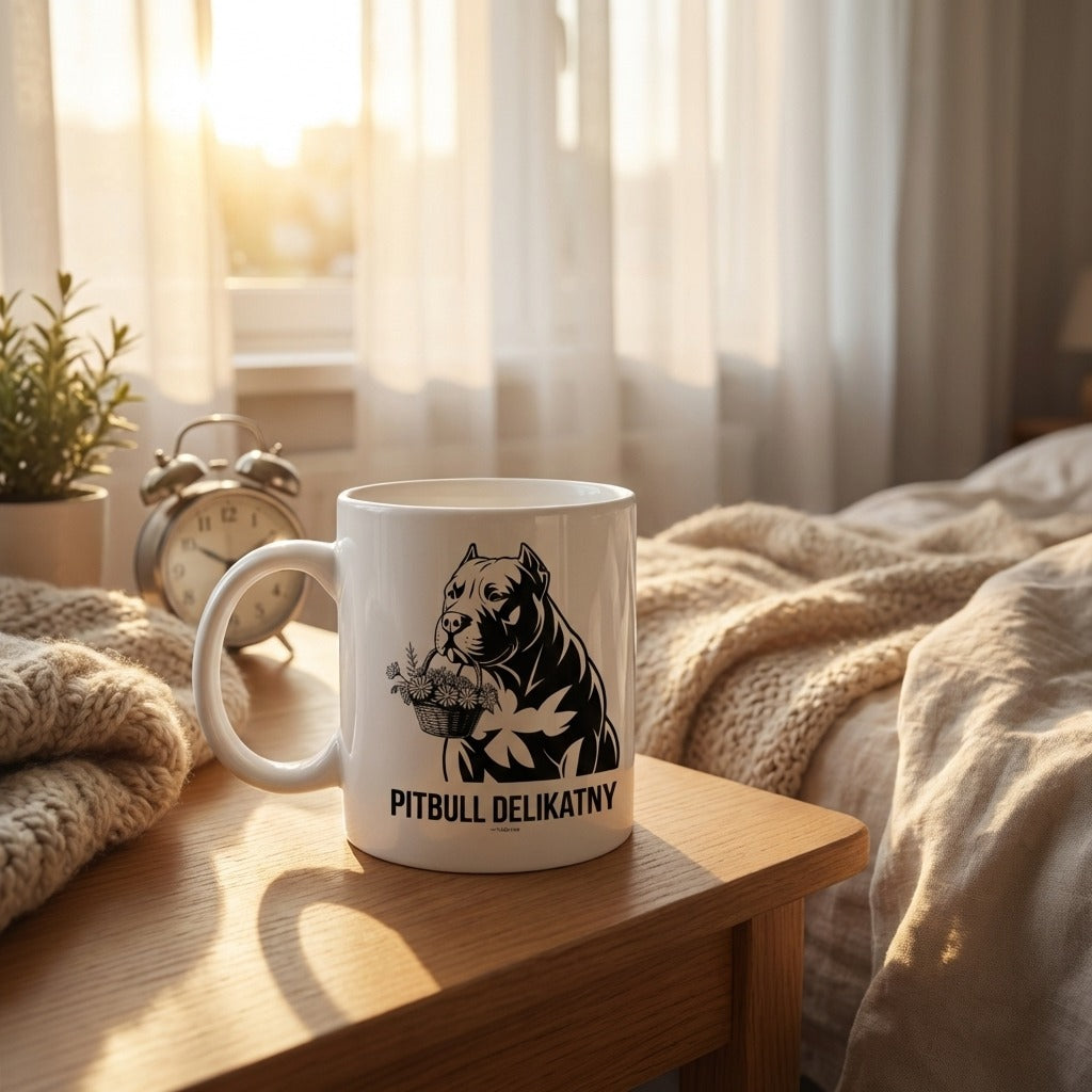 Kubek Pitbull Delikatny prezent dla właściciela psiaka