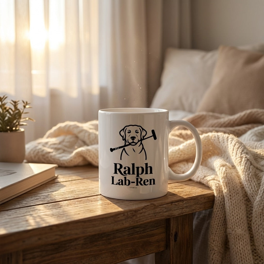 Kubek Ralph Lab-Ren Labrador śmieszny prezent dla psiarzy