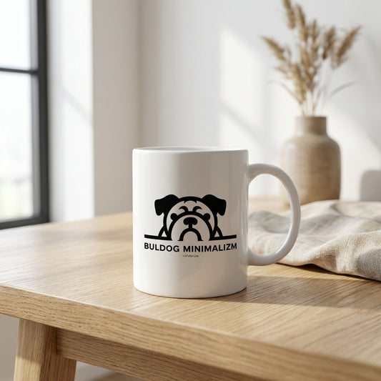 Kubek Buldog Minimalizm prezent dla miłośnika psiaków