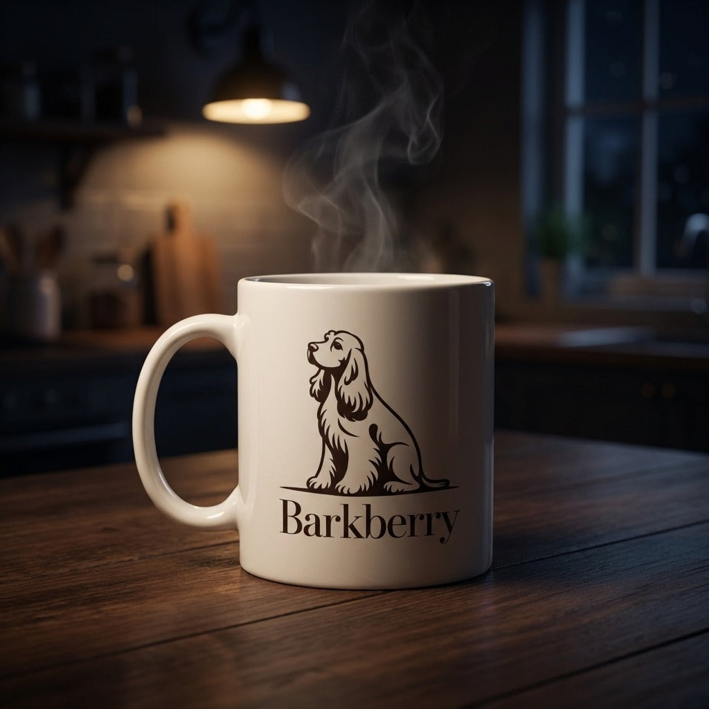 Kubek Barkberry Cocker Spaniel śmieszny prezent dla psiarzy