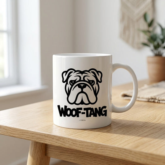 Kubek Woof-Tang Buldog śmieszny prezent dla psiarzy