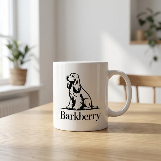 Kubek Barkberry Cocker Spaniel śmieszny prezent dla psiarzy