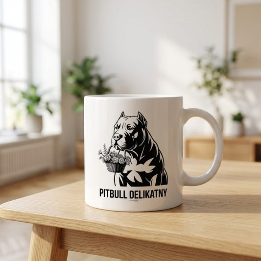 Kubek Pitbull Delikatny prezent dla właściciela psiaka